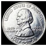 1925 Silver Half Dollar Fort Vancouver CLOSELY UNC