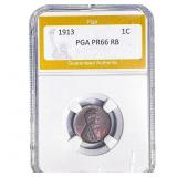 1913 Wheat Cent PGA PR66 RB