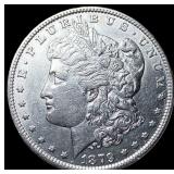 1879-S Silver Morgan Dollar CHOICE AU