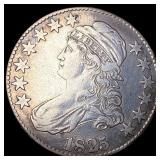 1825 Capped Bust Half Dollar LIGHTLY CIRCULATED
