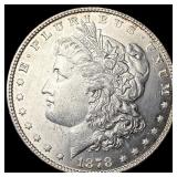 1878-S Silver Morgan Dollar CLOSELY UNCIRCULATED