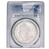 1897-S Morgan Silver Dollar PCGS MS64