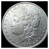 1878-S Silver Morgan Dollar CHOICE AU