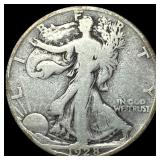 1928-S Silver Walking Liberty Half Dollar NICELY C
