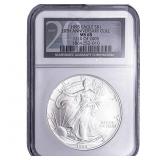 1995 Silver Eagle NGC MS68