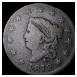1818 Large Cent NICELY CIRCULATED
