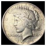 1921 Silver Peace Dollar LIGHTLY CIRCULATED