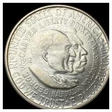 1952 Silver Half Dollar Booker T. Washington-Carve