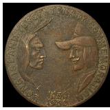 1936 Long Island Tercentenary Half Dollar NEARLY U