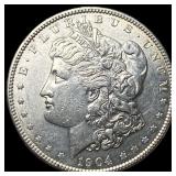 1904 Morgan Silver Dollar CHOICE AU
