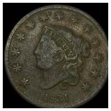 1831 Coronet Head Large Cent NICELY CIRCULATED