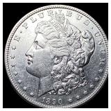 1890-S Silver Morgan Dollar CLOSELY UNCIRCULATED