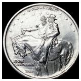 1925 Stone Mountain Silver Half Dollar CLOSELY UNC