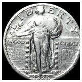 1926 Standing Liberty Silver Quarter NEARLY UNCIRC