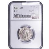 1927-S Standing Liberty Quarter NGC F12