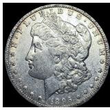 1896-O Silver Morgan Dollar NEARLY UNCIRCULATED