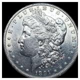1891-S Silver Morgan Dollar CHOICE AU