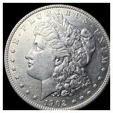 1902 Morgan Silver Dollar CLOSELY UNCIRCULATED