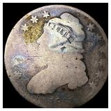 1824 Capped Bust Half Dollar NICELY CIRCULATED