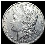 1881 Morgan Silver Dollar CHOICE AU