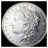 1889-S Silver Morgan Dollar CHOICE AU