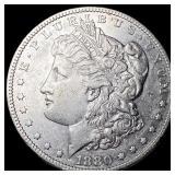1880-S Silver Morgan Dollar NEARLY UNCIRCULATED
