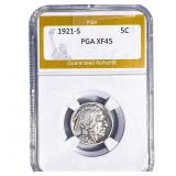 1921-S Buffalo Nickel PGA XF45