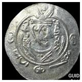 Tabaristan 780-796 AD Silver Hemidrachm UNCIRCULA