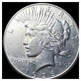 1926 Silver Peace Dollar CLOSELY UNCIRCULATED