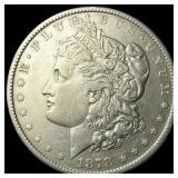 1878-S Silver Morgan Dollar CLOSELY UNCIRCULATED