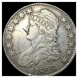 1828 Capped Bust Half Dollar ABOUT UNCIRCULATED