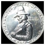 1920 Silver Pilgrim Half Dollar CLOSELY UNCIRCULAT