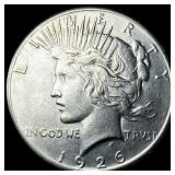 1926 Peace Silver Dollar CLOSELY UNCIRCULATED