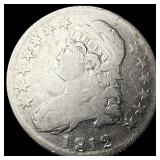 1812 Capped Bust Half Dollar NICELY CIRCULATED