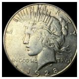 1928-S Silver Peace Dollar CLOSELY UNCIRCULATED