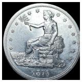 1876-S Silver Trade Dollar UNCIRCULATED