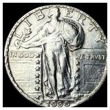 1930 Standing Liberty Silver Quarter CLOSELY UNCIR