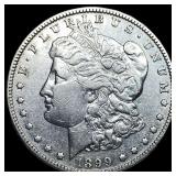 1899 Morgan Silver Dollar NEARLY UNCIRCULATED