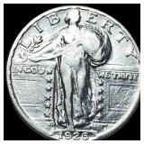 1926 Standing Liberty Silver Quarter LIGHTLY CIRCU
