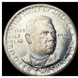 1949-S Silver Booker T. Washington Half Dollar UNC