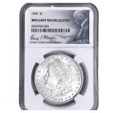 1896 Morgan Silver Dollar NGC BU