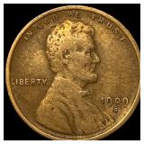 1909-S Lincoln Wheat Cent LIGHTLY CIRCULATED