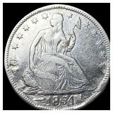 1854 Arrows Seated Liberty Half Dollar HIGH GRADE