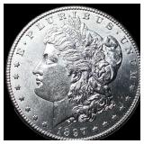 1897-S Silver Morgan Dollar CHOICE BU