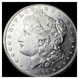 1890-S Silver Morgan Dollar CLOSELY UNCIRCULATED