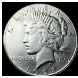 1928 Silver Peace Dollar CLOSELY UNCIRCULATED