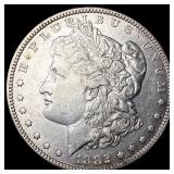 1882-S Silver Morgan Dollar NEARLY UNCIRCULATED