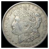 1921-D Silver Morgan Dollar NEARLY UNCIRCULATED