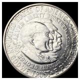 1954-S Silver Booker T. Washington/Carver Half Dol