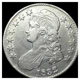 1832 Capped Bust Half Dollar NEARLY UNCIRCULATED